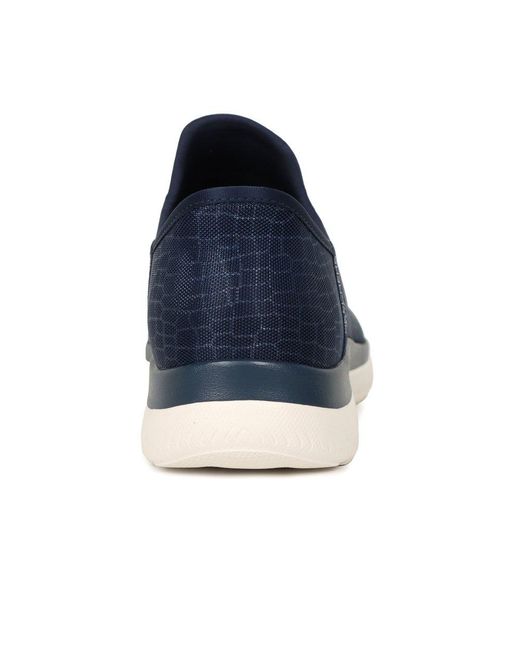 Skechers Blue Classy Nights Slip
