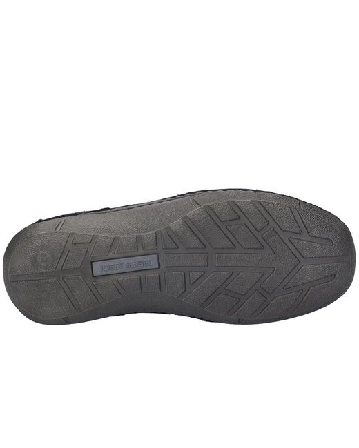 Josef Seibel Blue New Anvers 87 Wide Fit Shoes for men