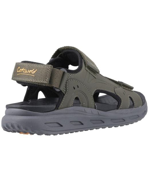 Cotswold Brown Fairford Sandals for men