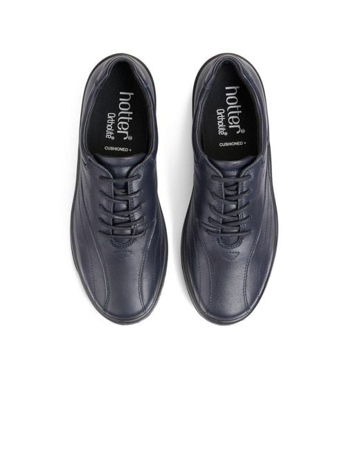 Hotter Blue Tone Ii Extra Wide Fit Shoes
