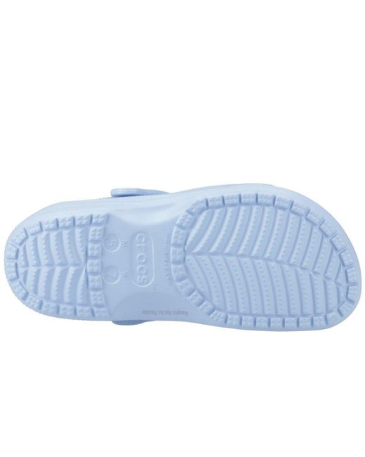 CROCSTM Blue Classic Frosted Clogs