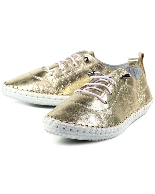 Lunar (GRS) Metallic St Ives Lace Up Shoes