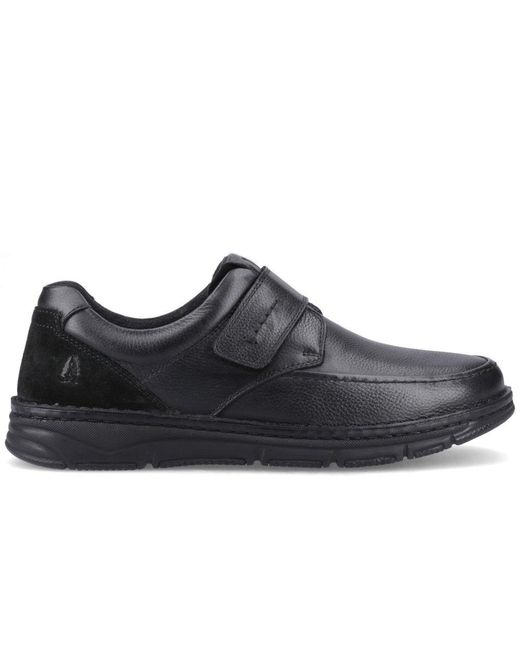 Hush Puppies Black Forde Shoes for men