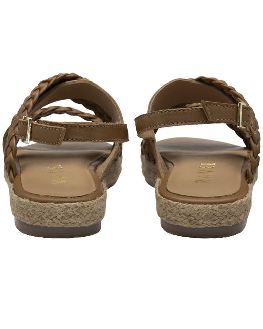 Ravel Brown Parton Sandals