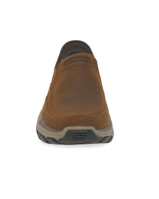 Skechers Brown Slip for men