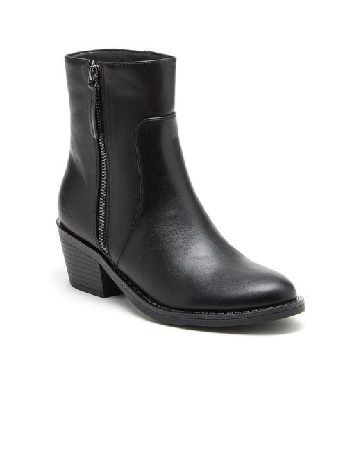 Rocket Dog Black Yonder Ankle Boots