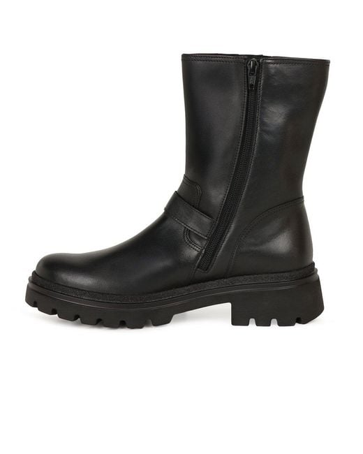 Gabor Black Dino Biker Boots