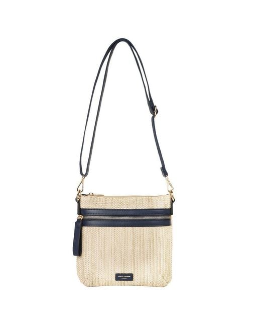 David Jones Metallic Popsicle Messenger Bag