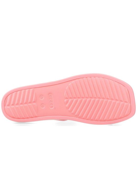 CROCSTM Pink Miami Two Strap Sandals