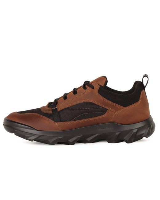 Ecco Brown Mx M Waterproof Trainers for men