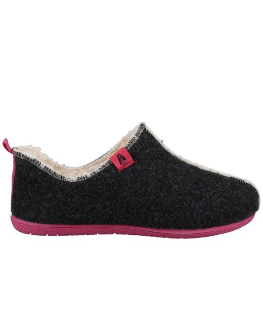 Hush Puppies Black Good Slippers