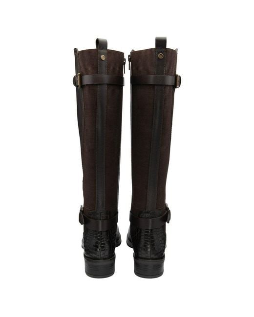 Ravel Black Eildon Knee High Boots