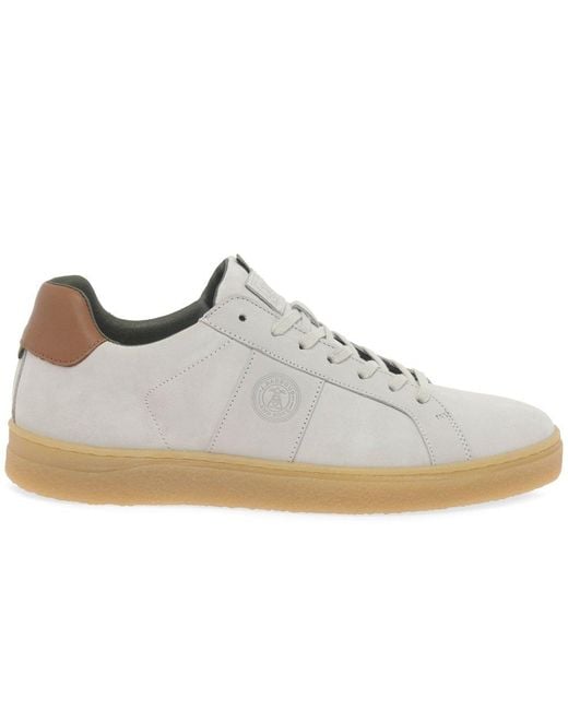 Barbour White Reflect Trainers for men
