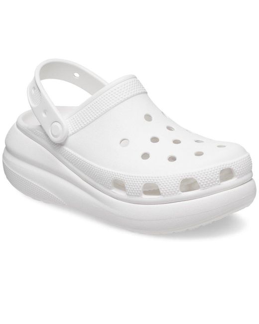 CROCSTM White Classic Crush Sandals