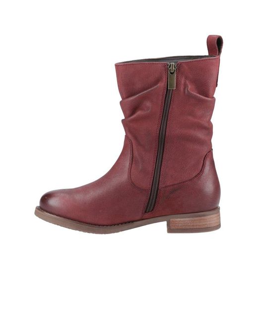Hush Puppies Brown Emilia Ankle Boots
