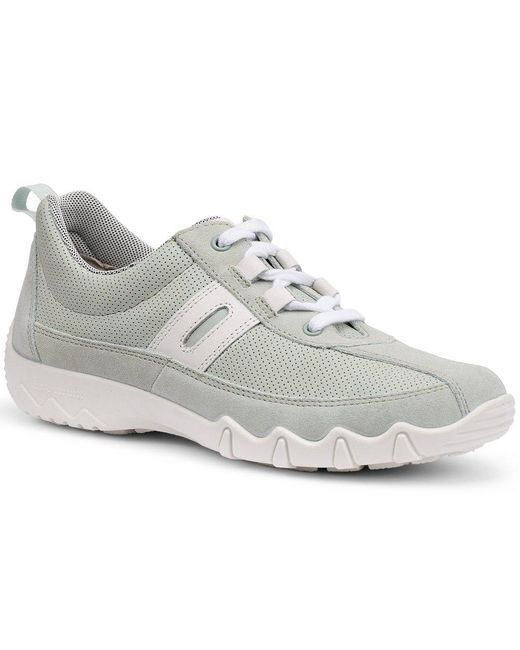 Hotter Gray Leanne Ii Wide Trainers