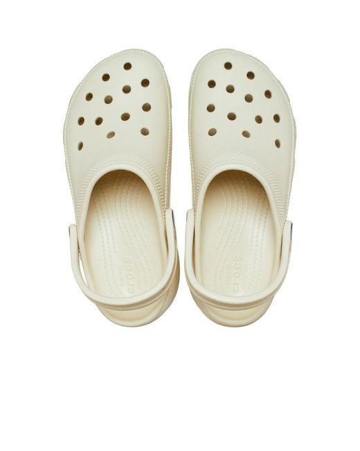 CROCSTM Natural Classic Platform W Clog