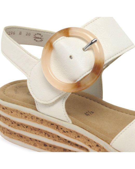 Gabor Metallic Andre Sandals