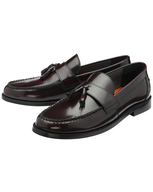 Frank Wright Black Bounty Loafers for men