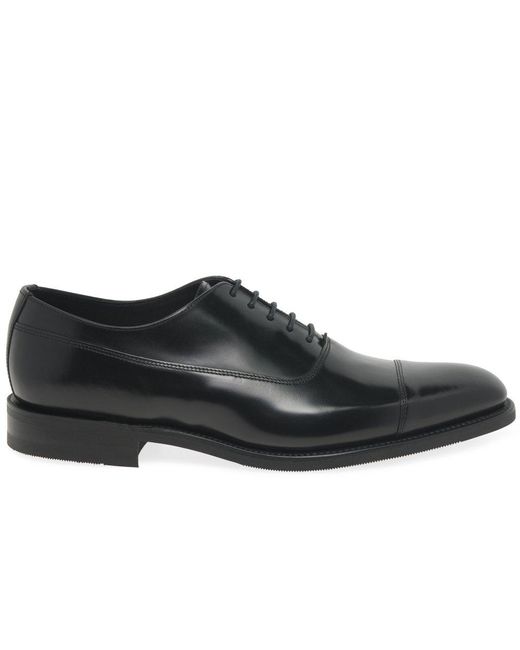 Loake Black Truman Formal Shoes Polished for men