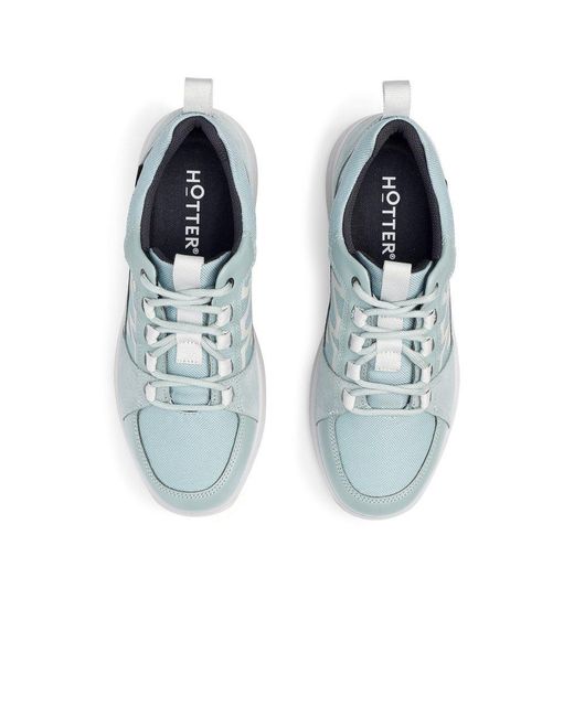 Hotter Blue Chill Wp Trainers
