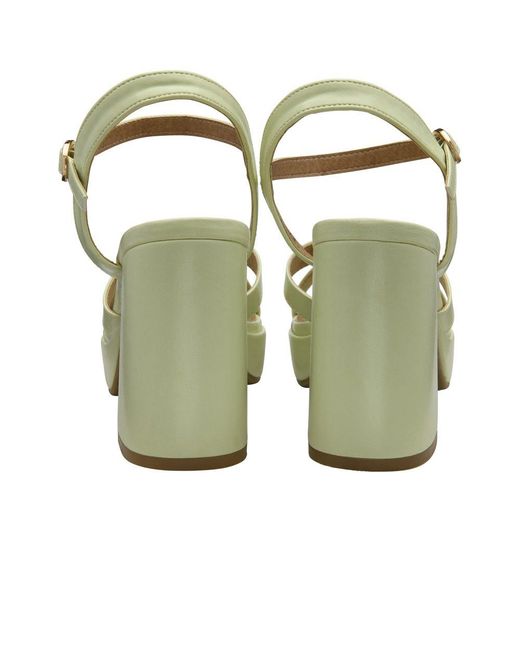 Ravel Metallic Farran Heeled Sandals