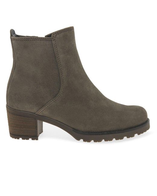 Gabor Brown Delight Ankle Boots