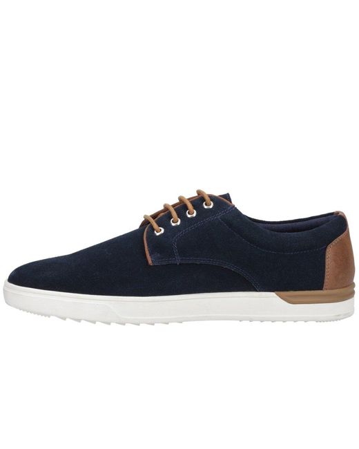 Hush Puppies Blue Joey Lace Up Shoes for men