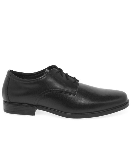 Clarks Black Howard Walk Formal Lace Up Shoes for men