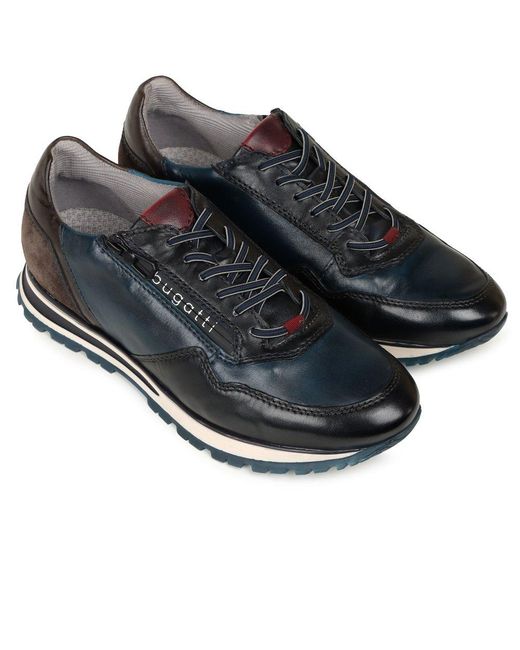 Bugatti Black Casper Trainers for men
