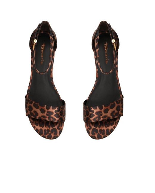 Tamaris Brown Gardenia Dress Sandals