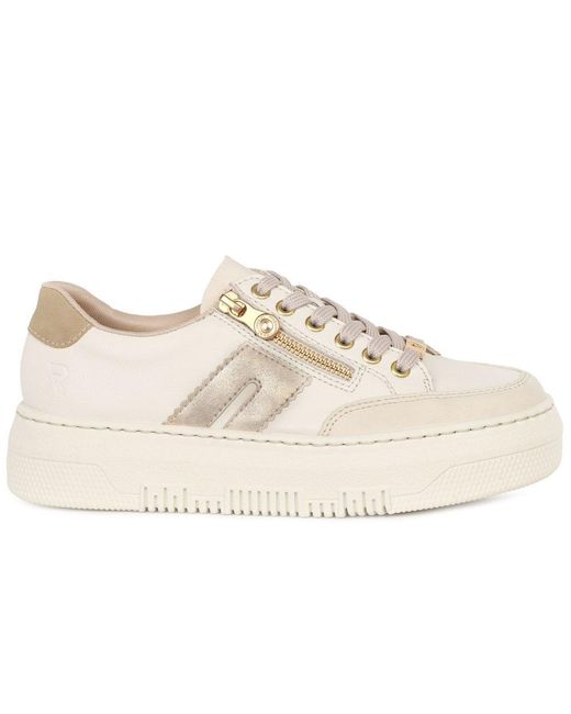 Rieker White Mesmerize Trainers