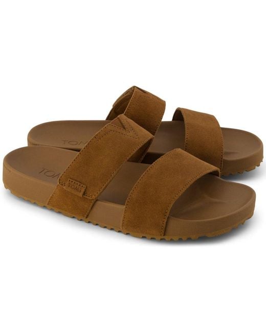 TOMS Brown Nico Sandals for men