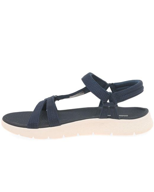 Skechers Blue Go Walk Flex Sublime Sandals