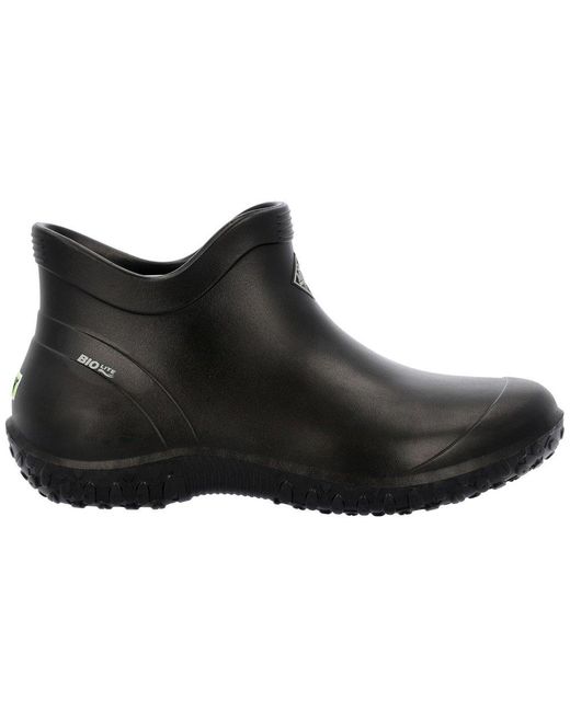 Muck Boot Black Muckster Lite Ankle Wellingtons for men