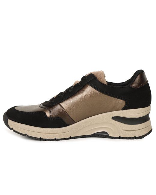 Rieker Black Seattle Trainers