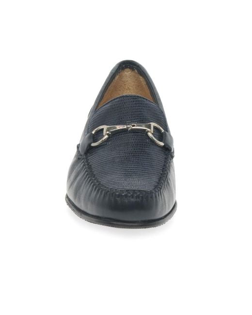 Charles Clinkard Blue Raise Moccasins