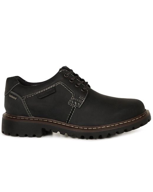 Josef Seibel Black Chance 68 Waterproof Shoes for men
