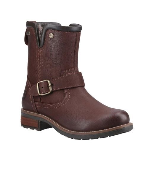 Cotswold Brown Kinsham Ankle Boots