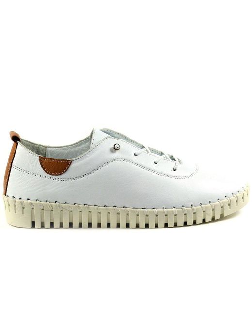 Lunar White Flamborough Shoes