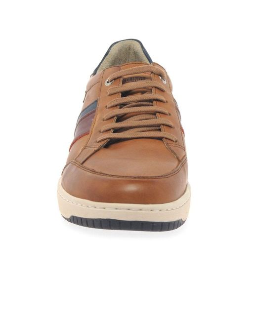 mens brown casual trainers