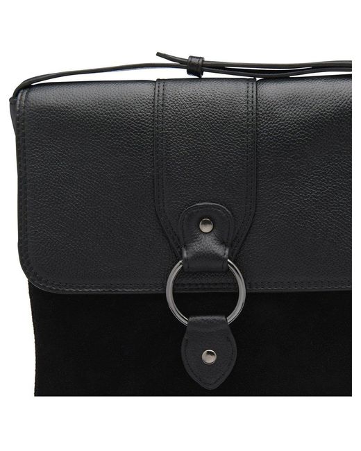 Lotus Black Miley Cross Body Bag