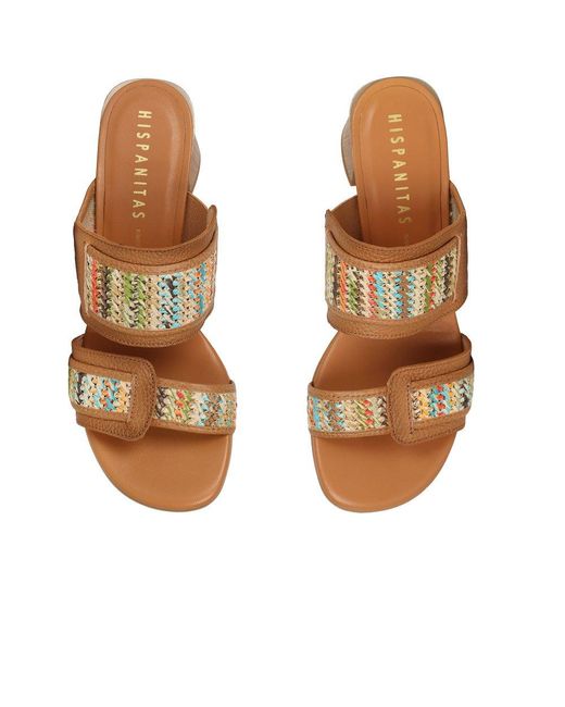Hispanitas Brown Orquidea Sandals