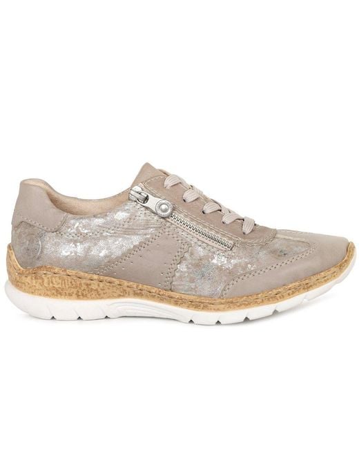 Rieker Gray Cheer Shoes