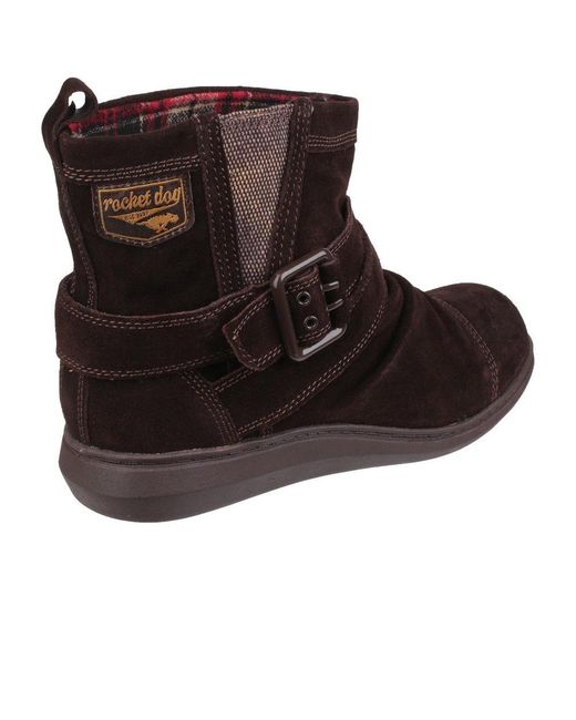 Rocket Dog Black Mint Ankle Boots