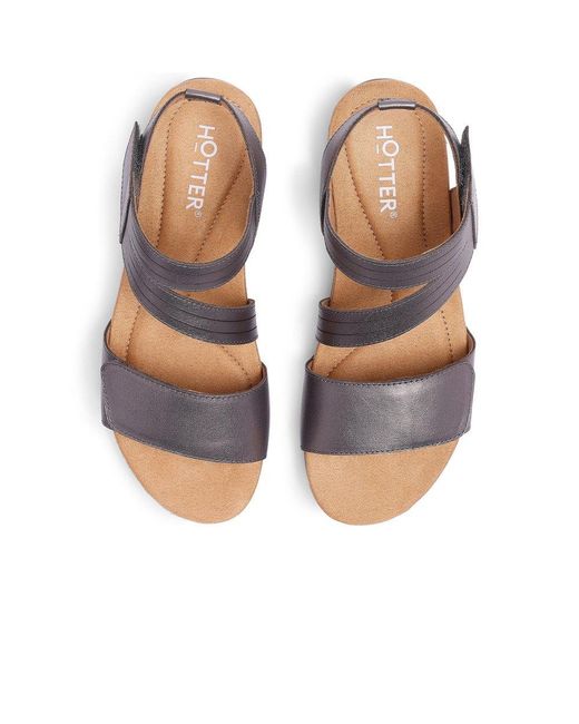 Hotter Brown Ruen Sandals