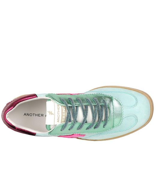 Another Trend Blue Iconic Ii Trainers Colour: Mint Sue/ Lea
