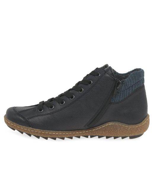 Rieker Blue Jaida Ankle Boots
