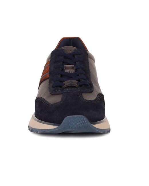 Bugatti Blue Timon Trainers for men