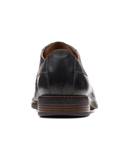 clarks men's becken plain derbys